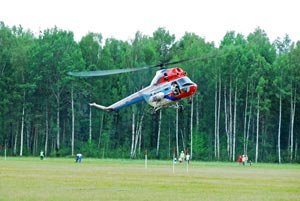 Юбилейный 50-й Открытый Чемпионат России по вертолетному спорту в Конаково